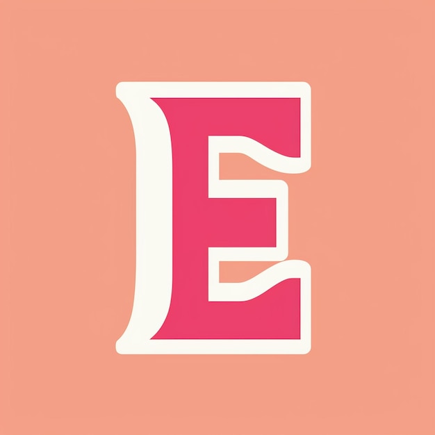 Zdjęcie logo monogramu litery e