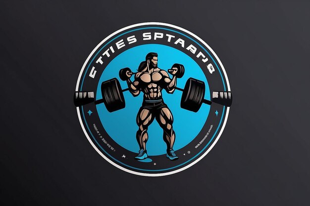 Logo odzieży fitness