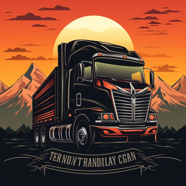 Zdjęcie logo przewozów ciężarowych