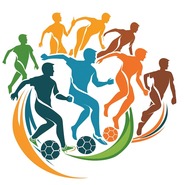 Logo turnieju piłkarskiego o nazwie Nordic Stars Tournament z czterema gwiazdkami na białym tle