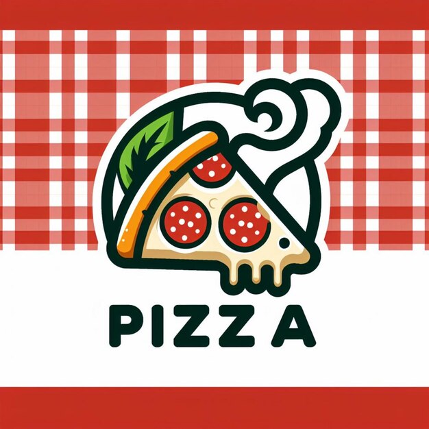 Zdjęcie logo wektora illsutracji pizzy
