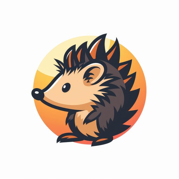 Logo wektorowe ilustracji Hedgehog
