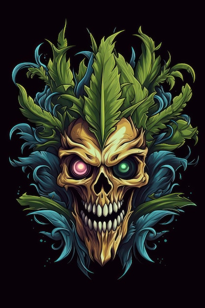 Logo wściekłej czaszki