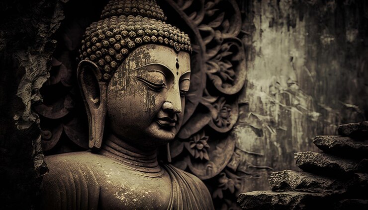 Zdjęcie lord buddha.