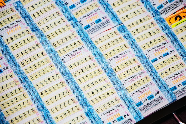 Zdjęcie loteria w tajlandii.
