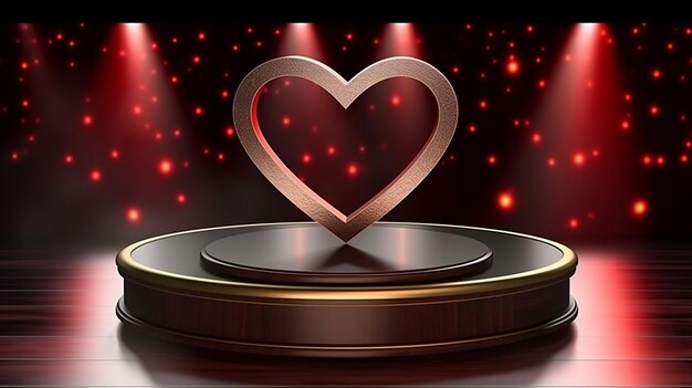 love podium HD 8K tapety Stock Photographic