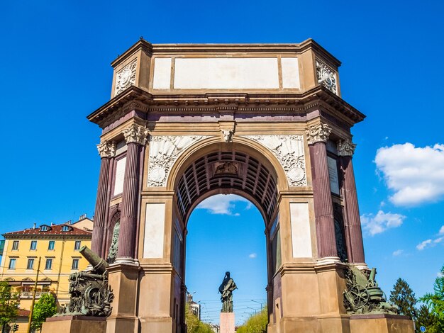 Łuk Triumfalny Hdr W Turynie