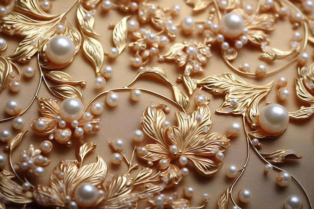 luksusowe tło z perłami