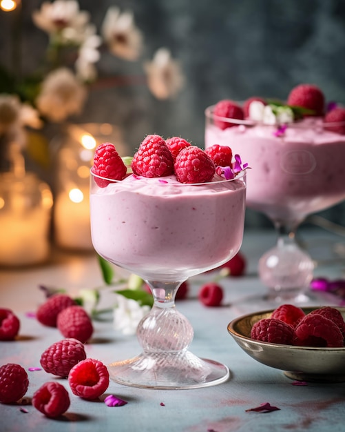 Luscious Berry Mousse Delight Zanurz się w dekadencji kuszącego musu jagodowego Sparklecore