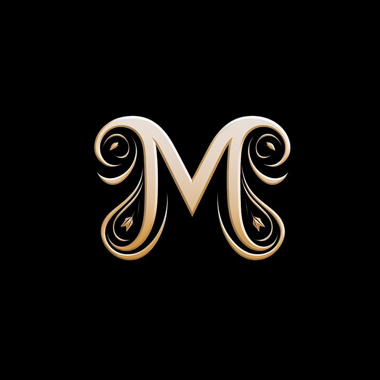 Zdjęcie m prosty logo