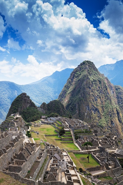 Machu Picchu i góra Huayna Picchu