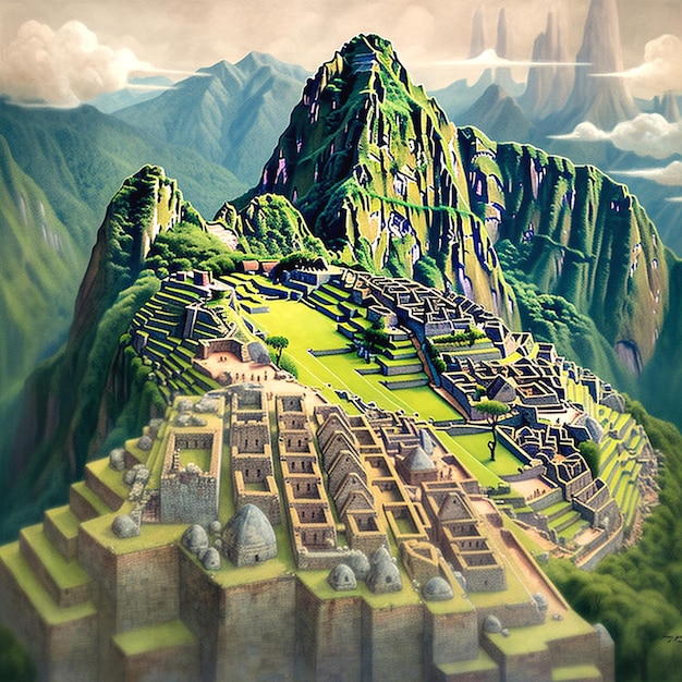 Machu Picchu w Peru