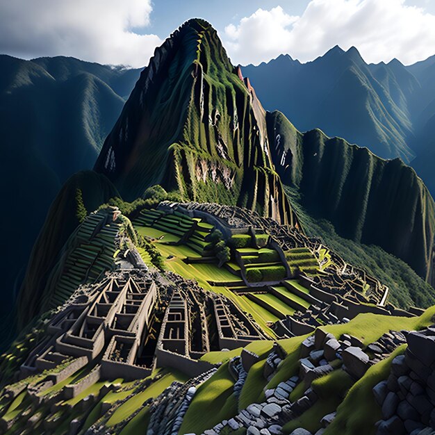 Zdjęcie machu picchu