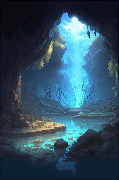 magiczna jaskinia