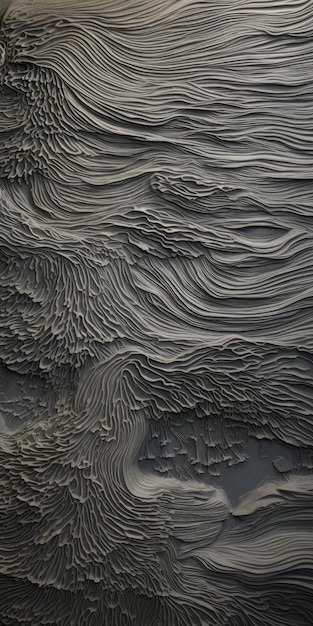 Zdjęcie magnetyczne włókna metalowe szczegółowe dramatyczny krajobraz abstrakcyjne tło