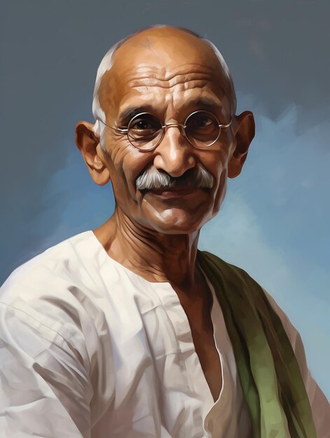 Mahatma Gandhi indyjski bojownik o wolność 2 października