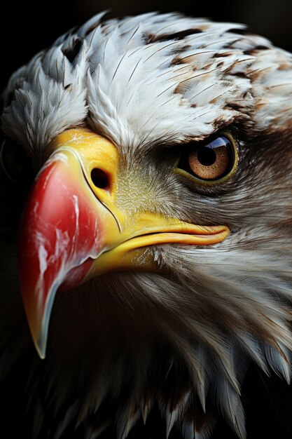 Majestic Bald Eagle CloseUp Portret