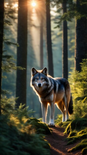 Majestic Loup