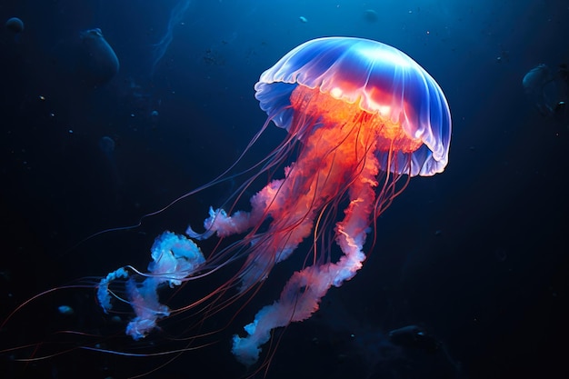 Majestic Oceanic Jellyfish Ballet (Majestatyczny balet meduz)