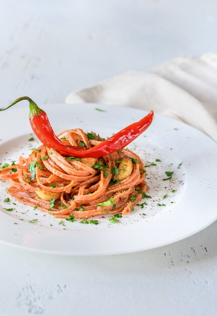 Makaron Aglio, Olio i Peperoncino