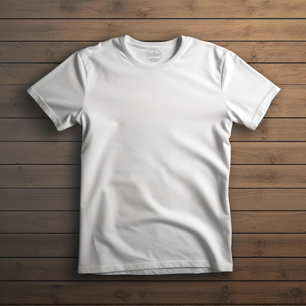 makieta białej koszulki