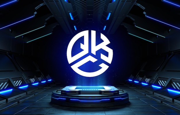 Makieta LOGO 3D TŁA
