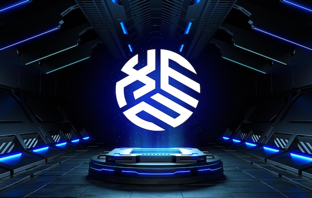 Makieta LOGO 3D TŁA