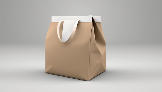 Makieta miejska torby na zakupy Szablon może być użyty do zaprojektowania