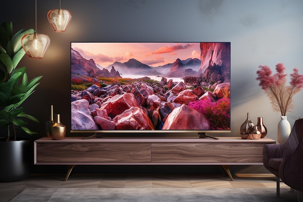 Makieta telewizora LED Smart TV