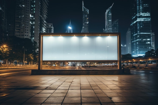 Makiety Billboard marki korporacyjnej izolować tło Generacyjna sztuczna inteligencja