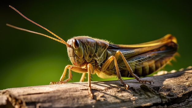 Makro spojrzenie na świat świerszczy