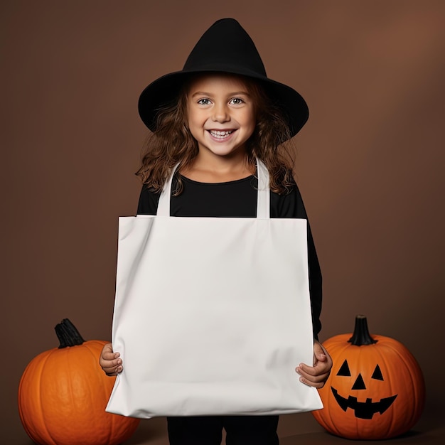 Zdjęcie mała dziewczynka trzymająca kawałek papieru, na którym jest napisane, że mała dziewczyna trzyma kawałek papiera.