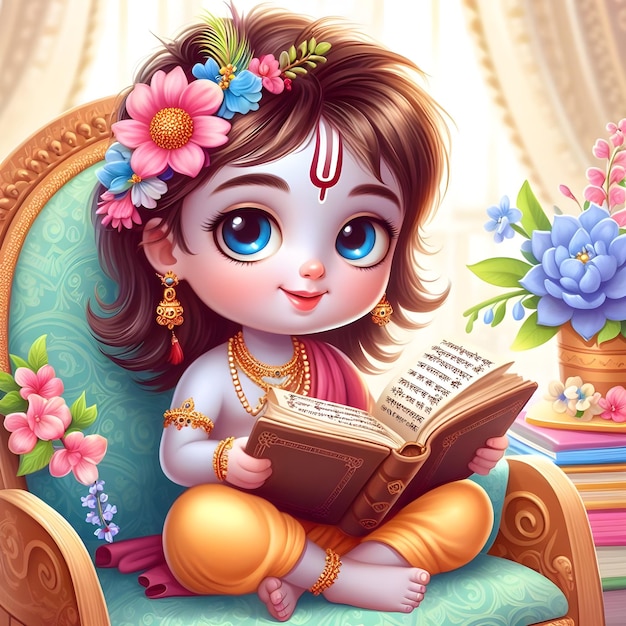 Mała Radha Krishna