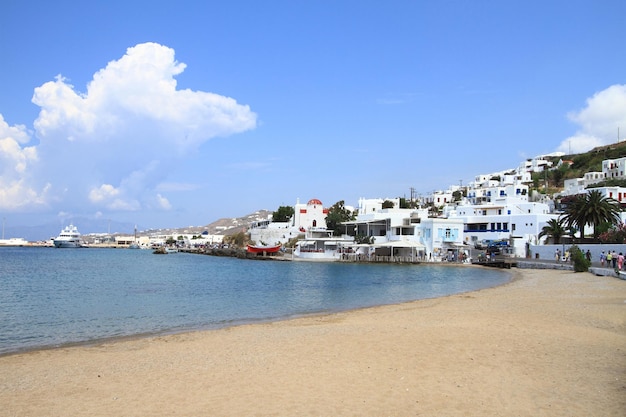 Mała Wenecja Mykonos Grecja