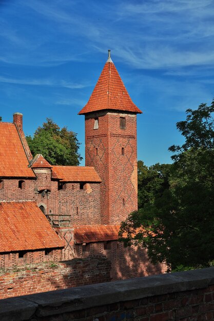 Zdjęcie malbork to zamek krzyżowców w polsce