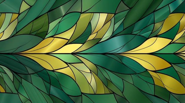 malowanie zielonych kwiatów Fotografia w wysokiej rozdzielczości kreatywna tapeta tła