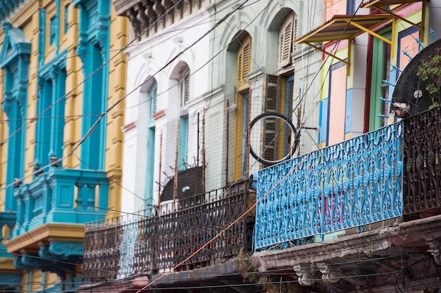 Malowany dom La Boca w Buenos Aires