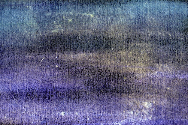 Malownicza fioletowo-niebieska tekstura akrylowa, ręcznie malowane tło