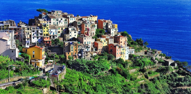 Malownicza Wioska W Cinque Terre, Włochy, Park Narodowy Cinque Terre