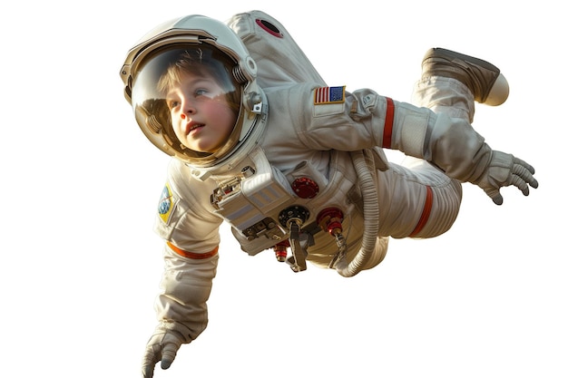 Mały astronauta.