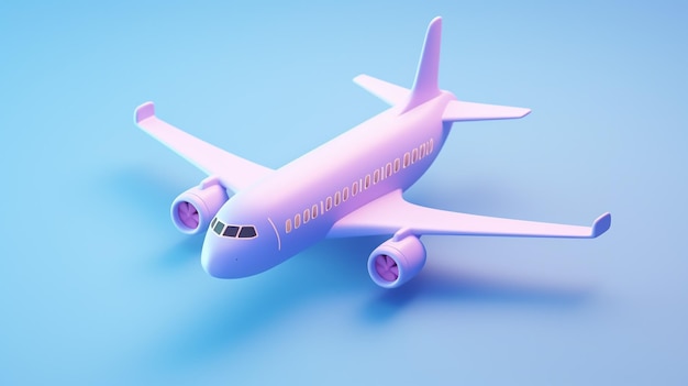 mały i uroczy model samolotu 3D, który oddaje esencję lotnictwa w miniaturowej formie Ten misternie zaprojektowany i fachowo wykonany model ukazuje cud inżynierii i kreatywności
