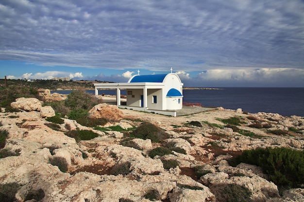 Mały Kościół Na Cape Greco Cypr