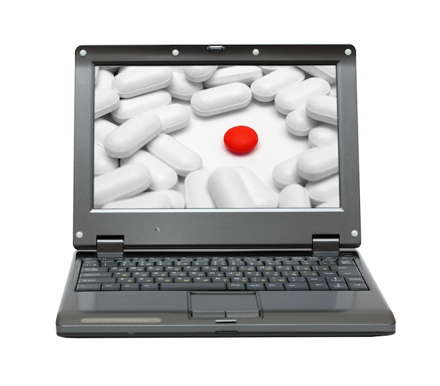 Mały laptop