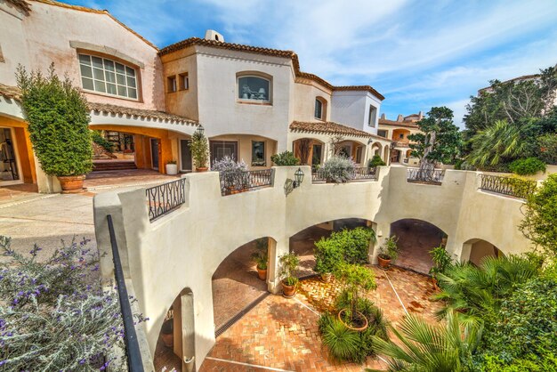 Mały plac w Porto Cervo