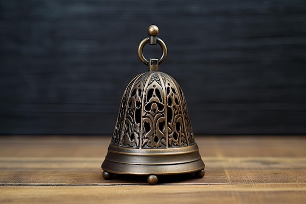 Mały stary dzwon z brązu