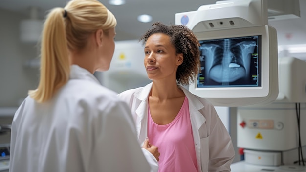 Mamografia jest wykonywana przez mamografię pacjenta. Współczesne, zaawansowane technologicznie społeczeństwo jest połączeniem wielu czynników
