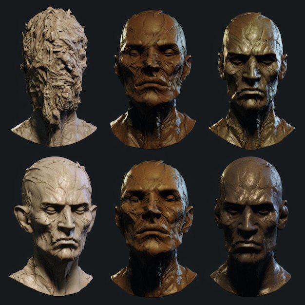 Man head packGenerative AI