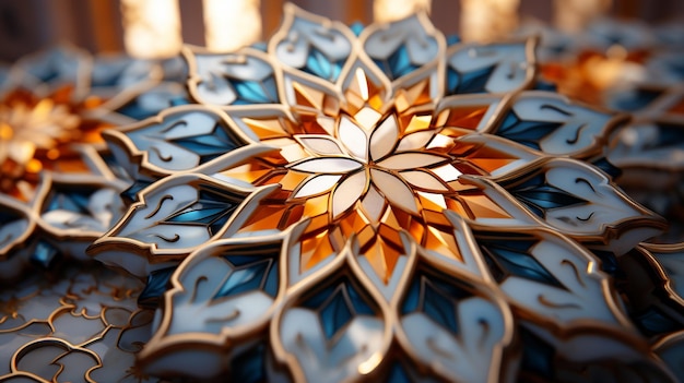 Mandala ornament HD 8K tapeta Zbiory Fotografii