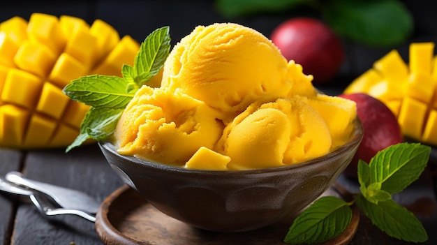 mango_ice_cream_with_fruit_rustic_background
