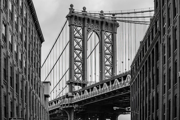 Manhattan Bridge w Nowym Jorku w USA